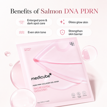 4 pack Gel Mask - Salmon DNA PDRN Pink Collagen Jelly